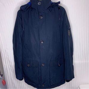 Nautica Winter Snow Coat Jacket Parka Detachable Hood Men’s Size Medium
